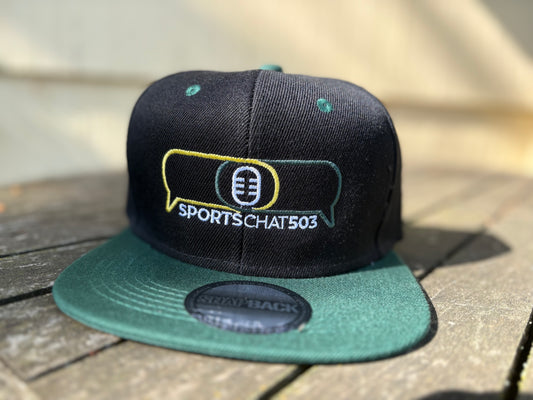 Black and Green Hat